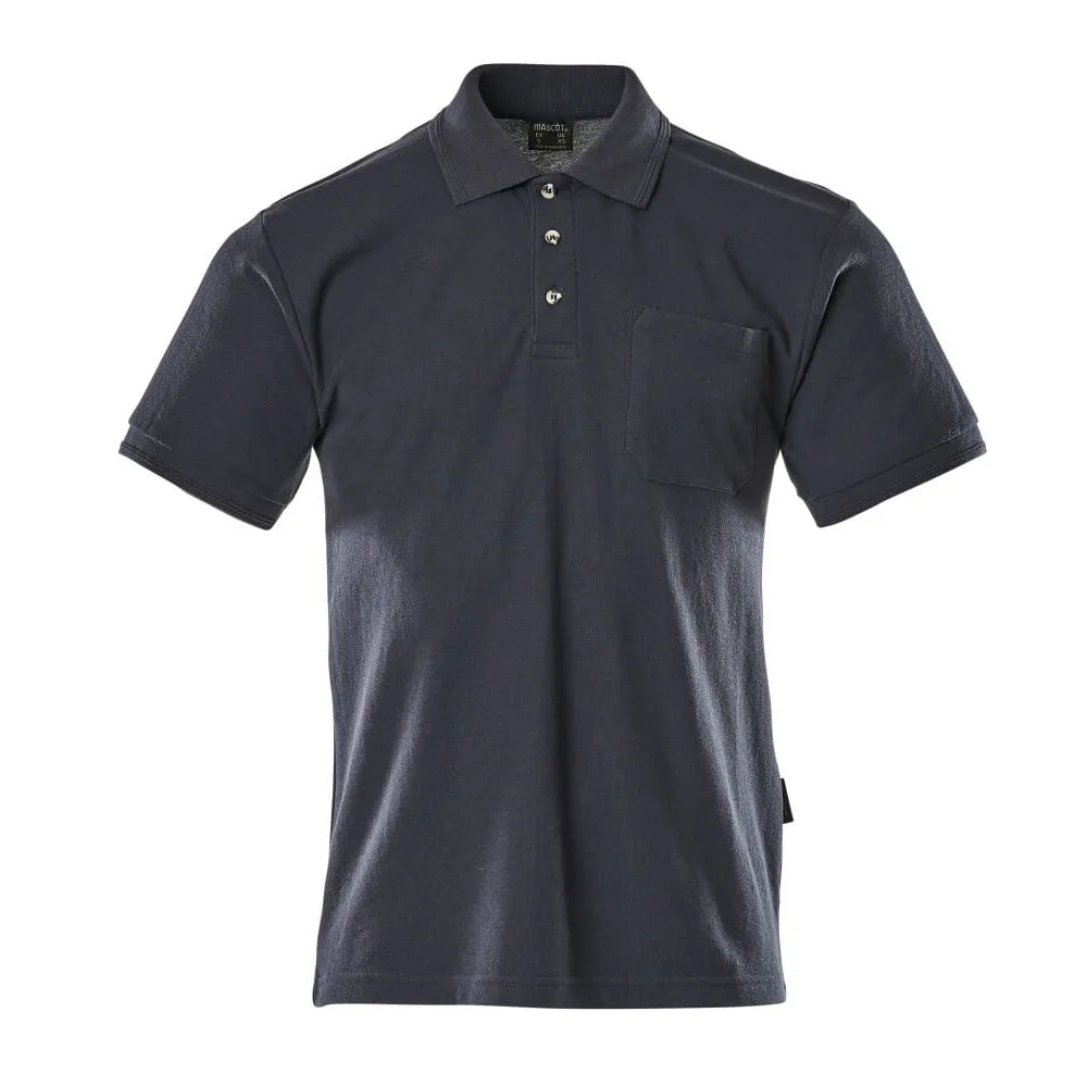 Mascot 00783-260 Poloshirt Met Borstzak Marine
