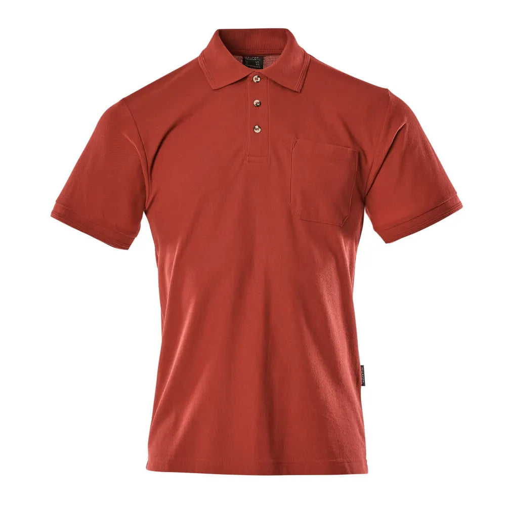 Mascot 00783-260 Poloshirt Met Borstzak Rood