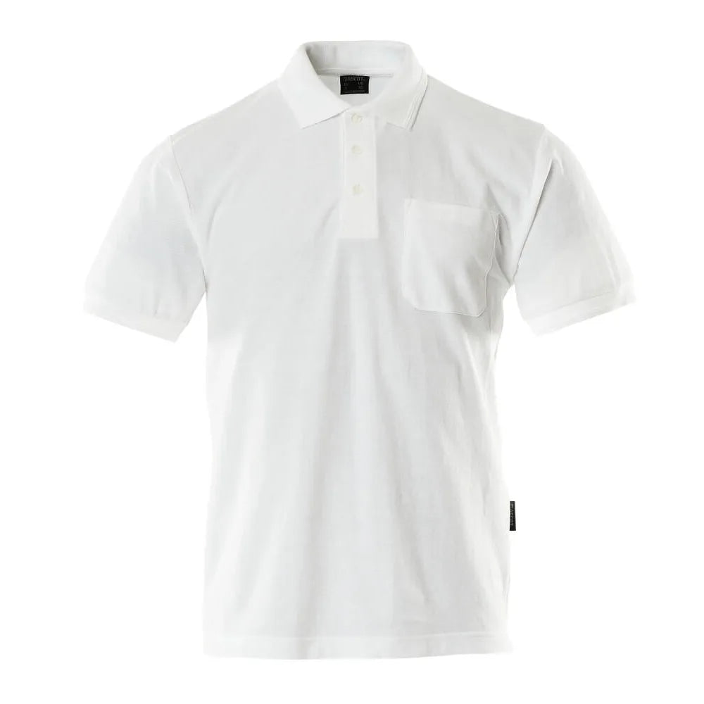 Mascot 00783-260 Poloshirt Met Borstzak Wit