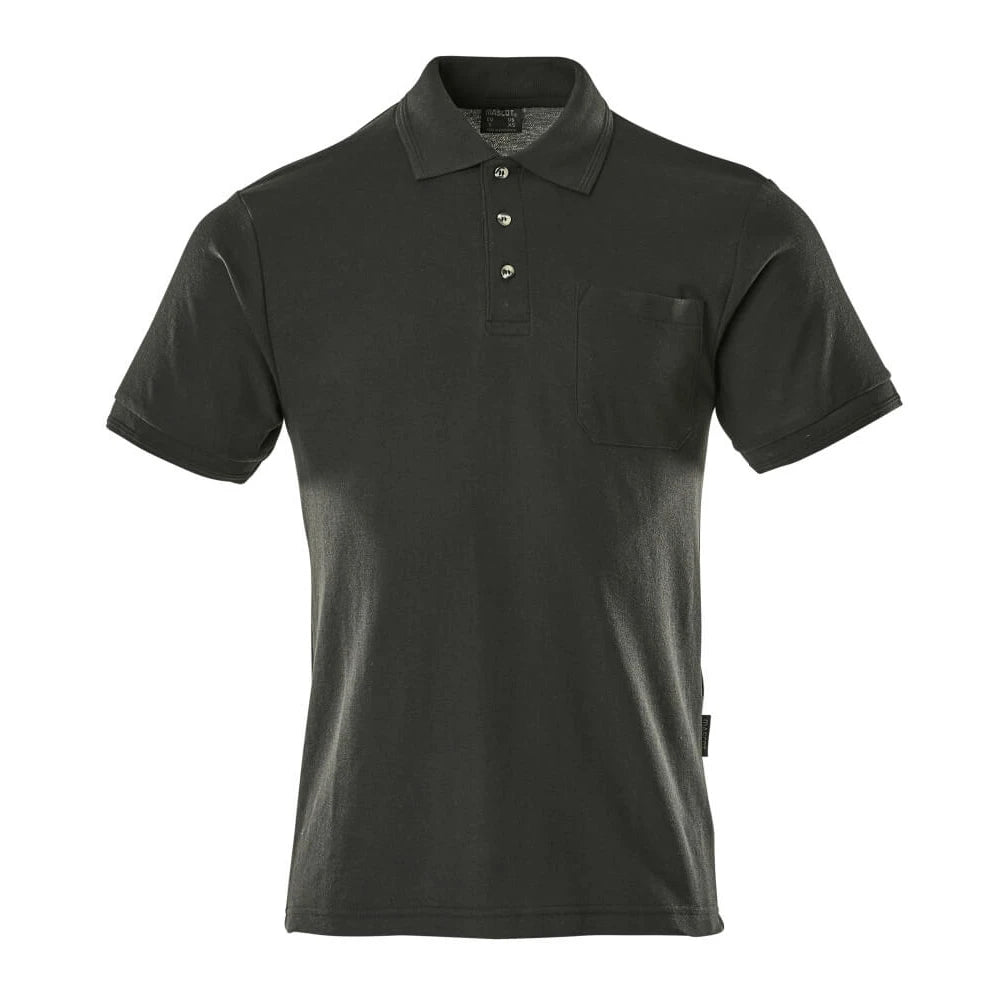 Mascot 00783-260 Poloshirt Met Borstzak Zwart