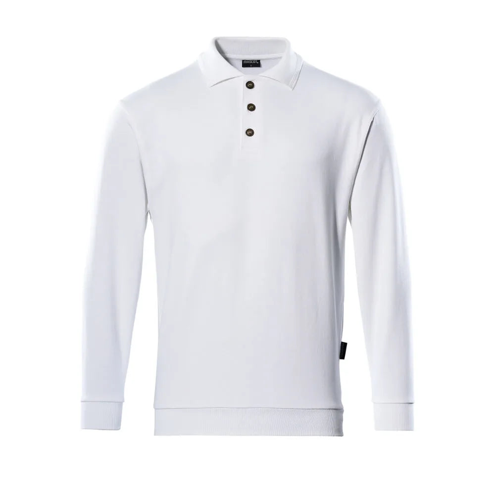 Mascot 00785-280 Polosweatshirt Wit
