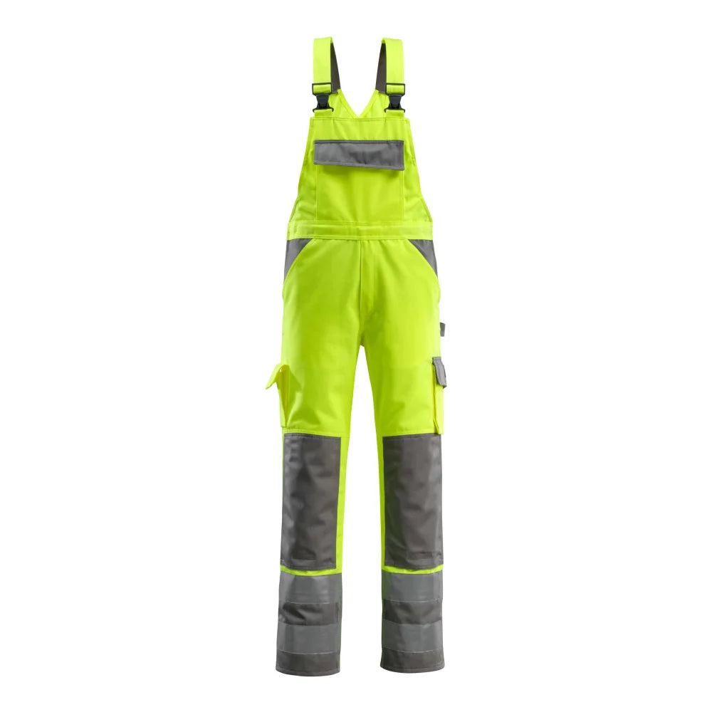 Mascot 07169-470 Amerikaanse Overall Met Kniezakken High Vis Geel Antraciet