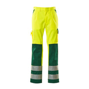 Mascot 07179-470 Broek Met Kniezakken High Vis Geel Groen