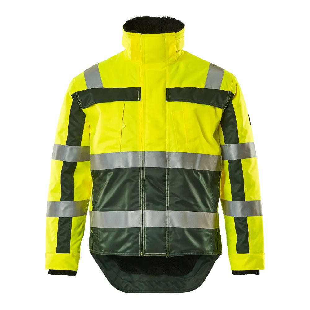 Mascot 07223-880 Winterjas High Vis Geel Groen