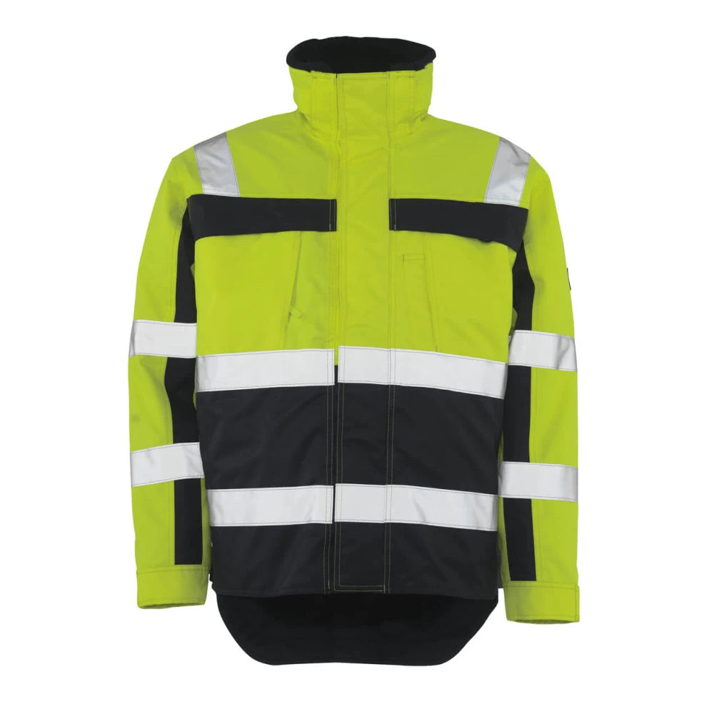 Mascot 07223-880 Winterjas High Vis Geel Marine