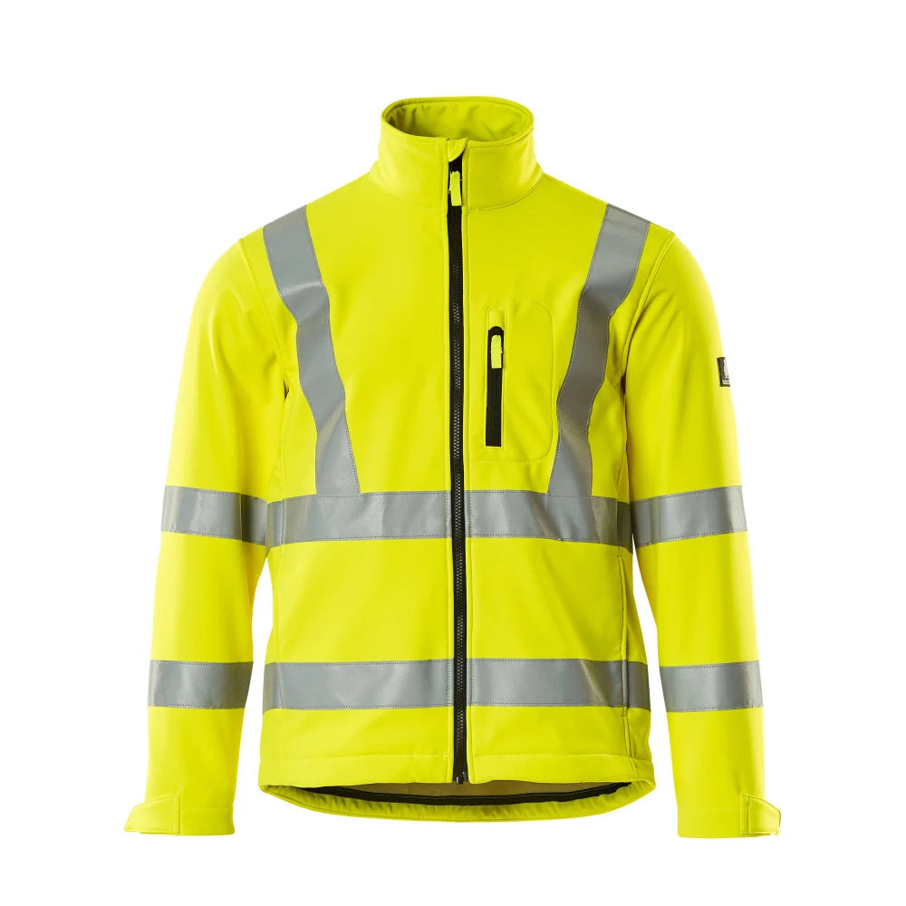 Mascot 08005-159 Softshell Jas High Vis Geel