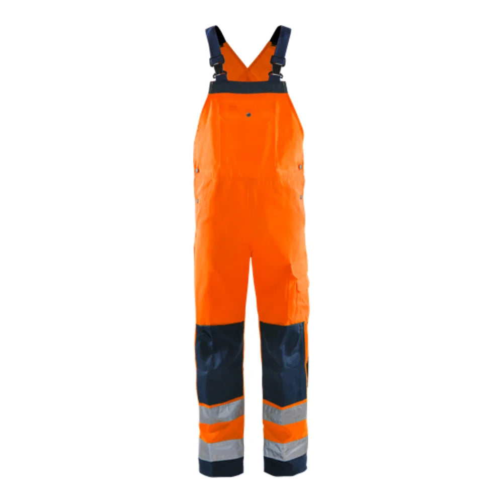 Fristads High Vis Amerikaanse Overall Klasse 2 1001 Th High Vis Oranje Marineblauw