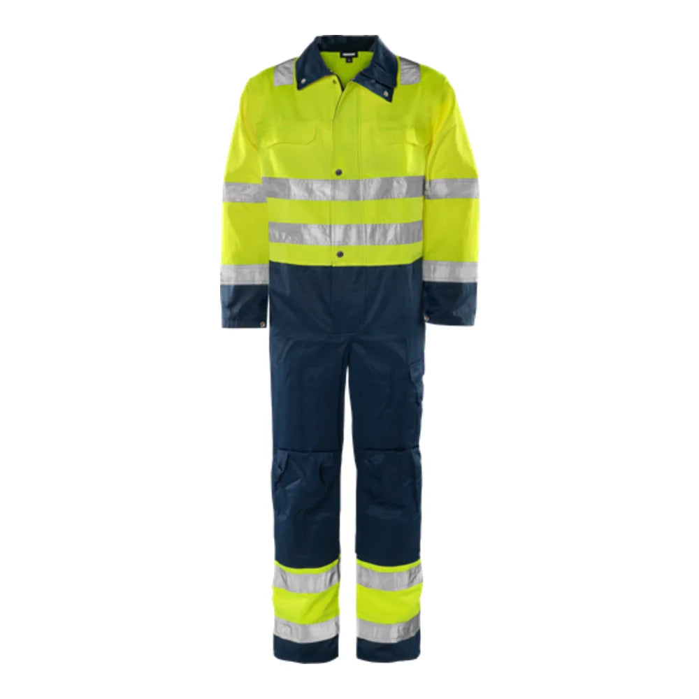 Fristads High Vis Overall Klasse 3 8601 Th High Vis Geel Marineblauw