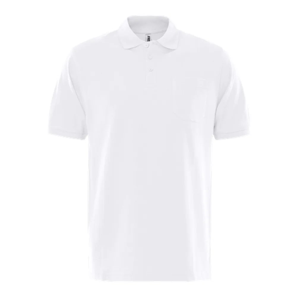 Fristads Heavy Poloshirt 1721 Piq Wit