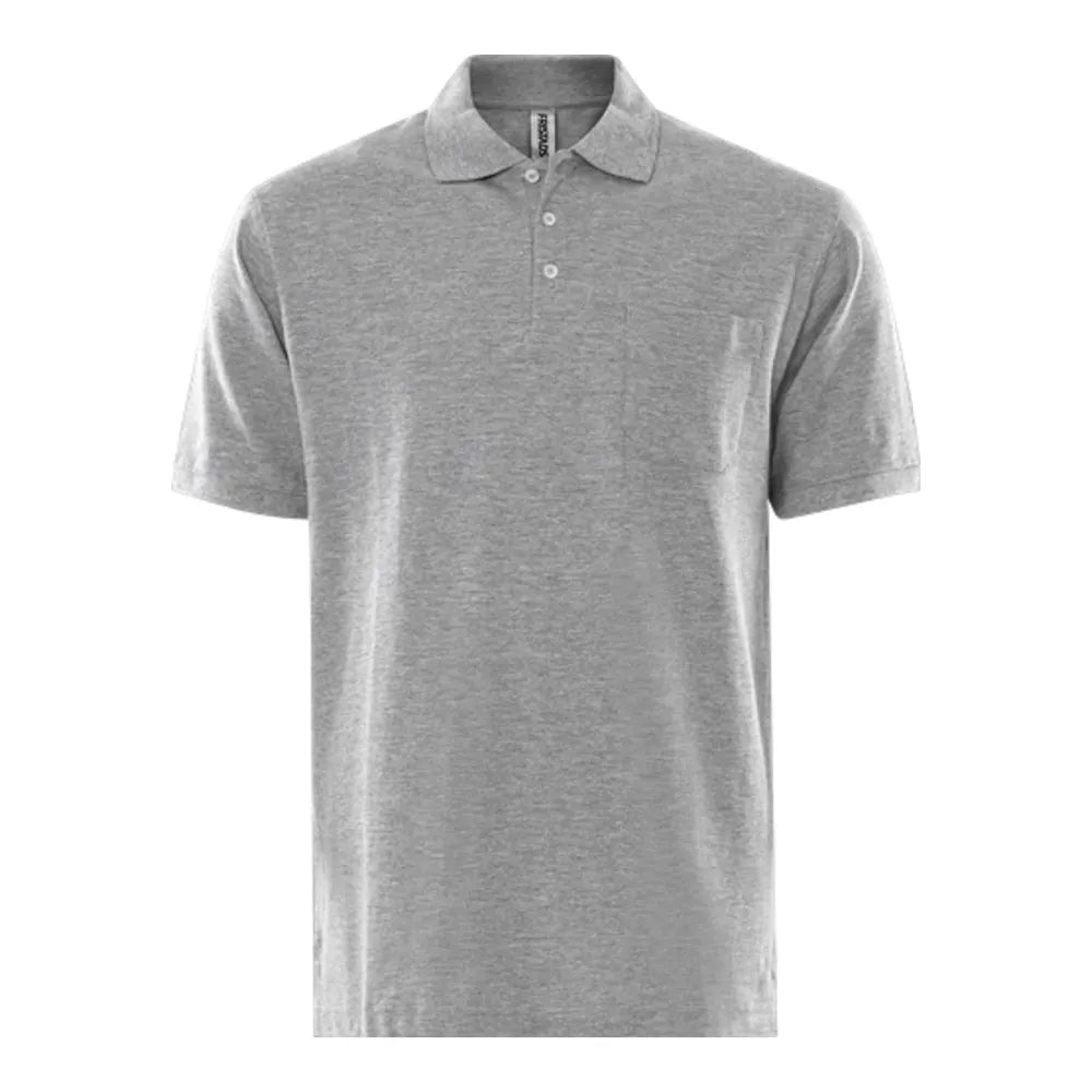 Fristads Heavy Poloshirt 1721 Piq Lichtgrijs