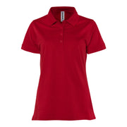 Fristads Heavy Poloshirt Dames 1723 Piq Rood