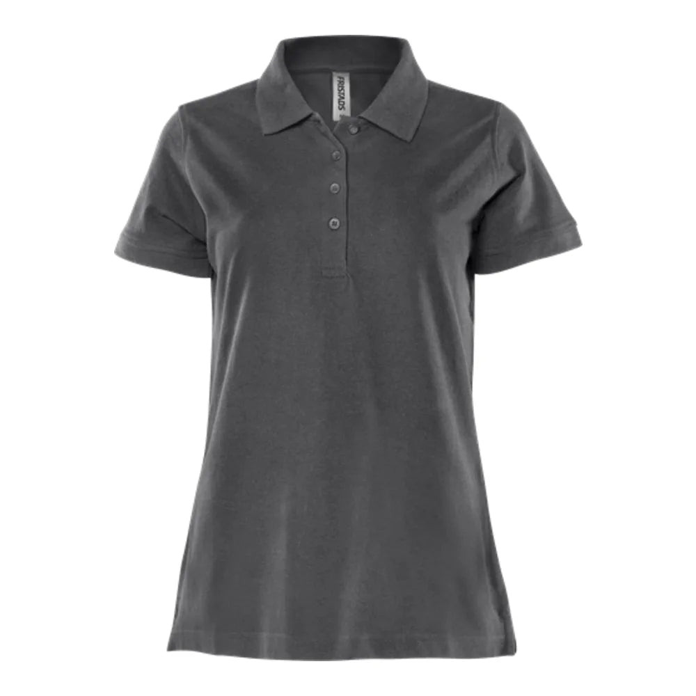 Fristads Heavy Poloshirt Dames 1723 Piq Donkergrijs