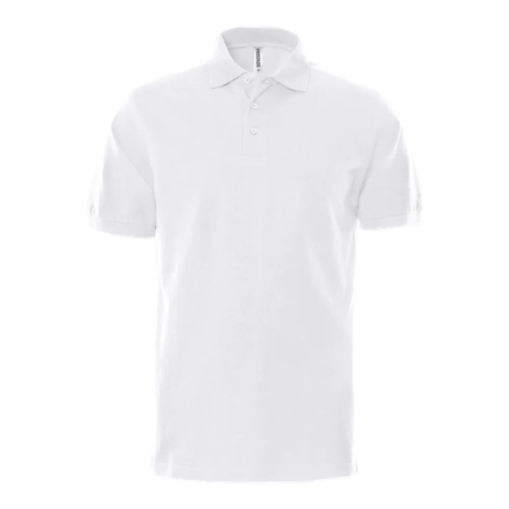 Fristads Heavy Poloshirt 1724 Piq Wit