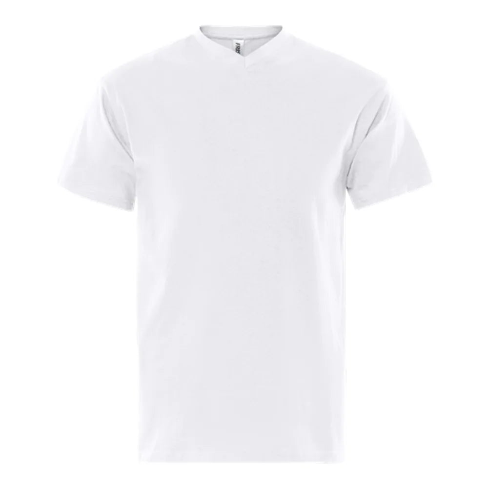 Fristads V-Hals T-Shirt 1913 Bsj Wit