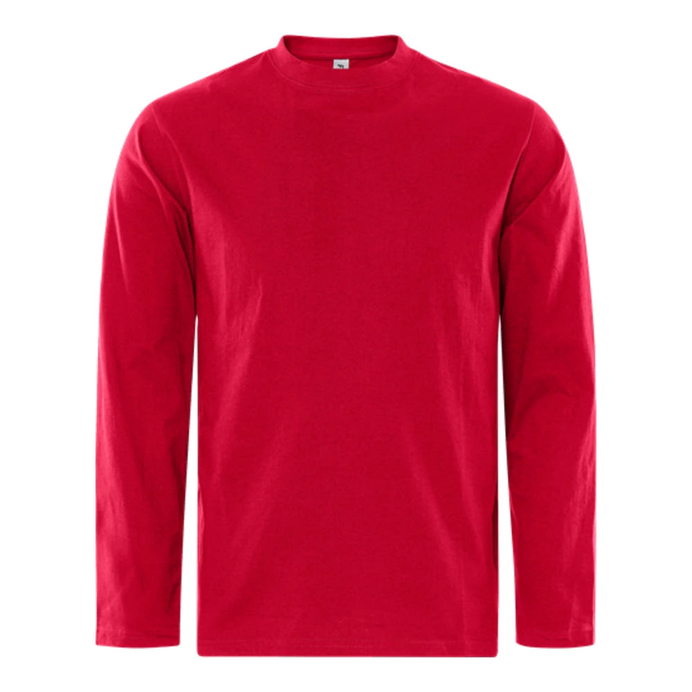 Fristads T-Shirt Met Lange Mouwen 1914 Hsj Rood