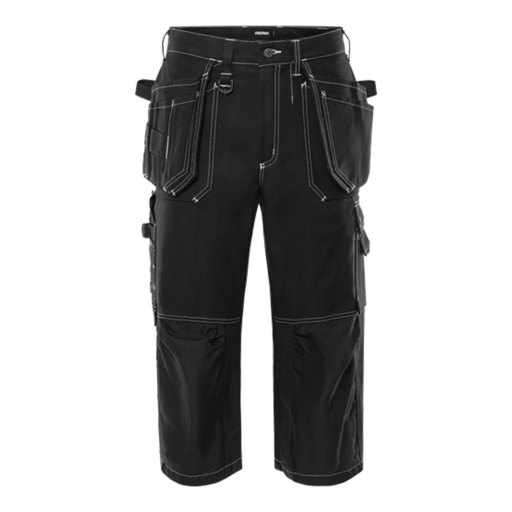 Fristads 3/4 Broek 283 Fas Zwart