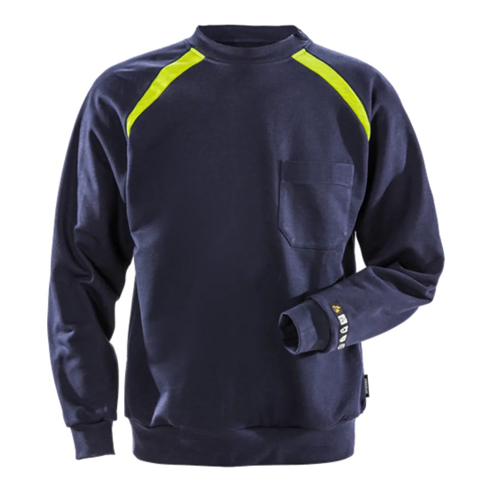 Fristads Flamestat Sweatshirt 984 Sfla Marineblauw