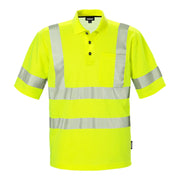 Fristads High Vis Poloshirt Klasse 2 7406 Gphv High Vis Geel
