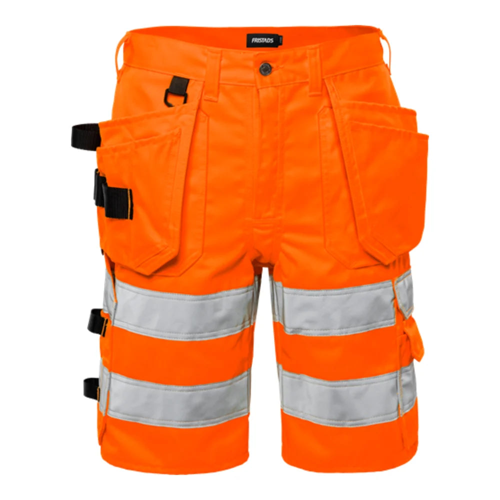 Fristads High Vis Korte Broek Klasse 2 2028 Plu High Vis Oranje