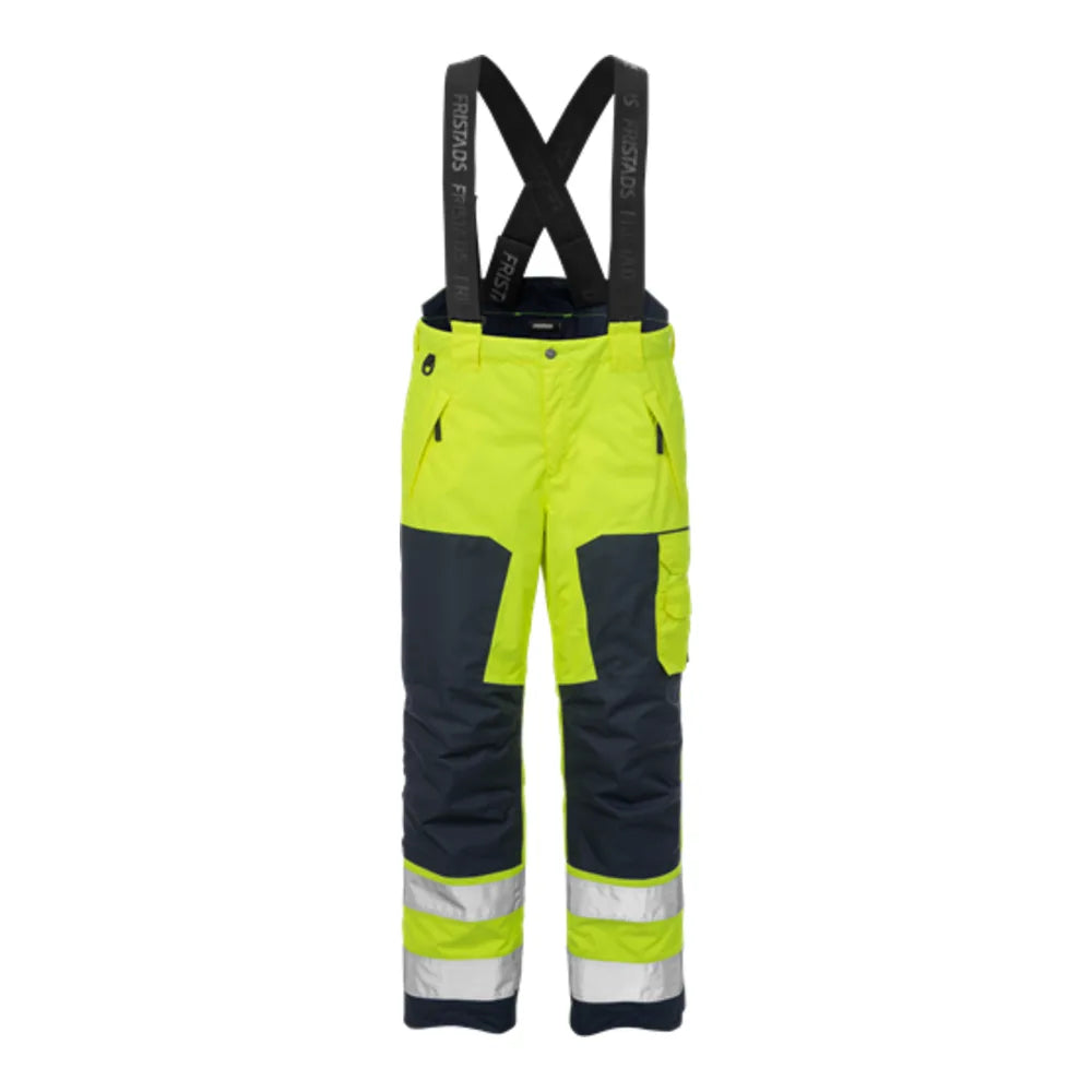 Fristads High Vis Airtech® Winterbroek Klasse 2 2035 Gtt High Vis Geel Marineblauw