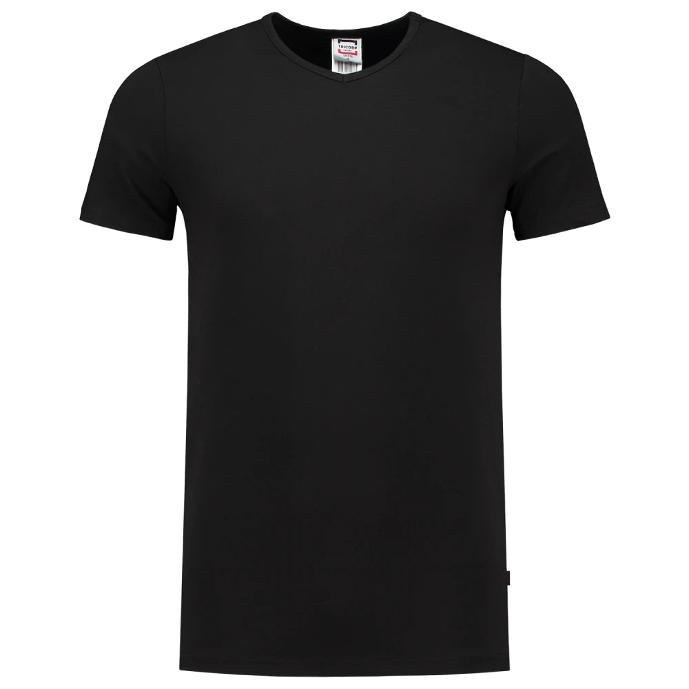 Tricorp 101012 T-Shirt Elastaan Fitted V Hals