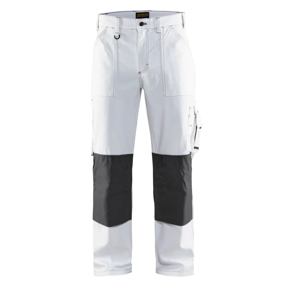 Blaklader 1091 1210 Schildersbroek Wit Donkergrijs