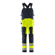 Fristads Flamestat High Vis Amerikaanse Overall Klasse 2 1075 Aths High Vis Geel Marineblauw