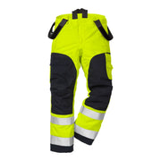 Fristads Flamestat High Vis Winterbroek Klasse 2 2085 Aths High Vis Geel Marineblauw