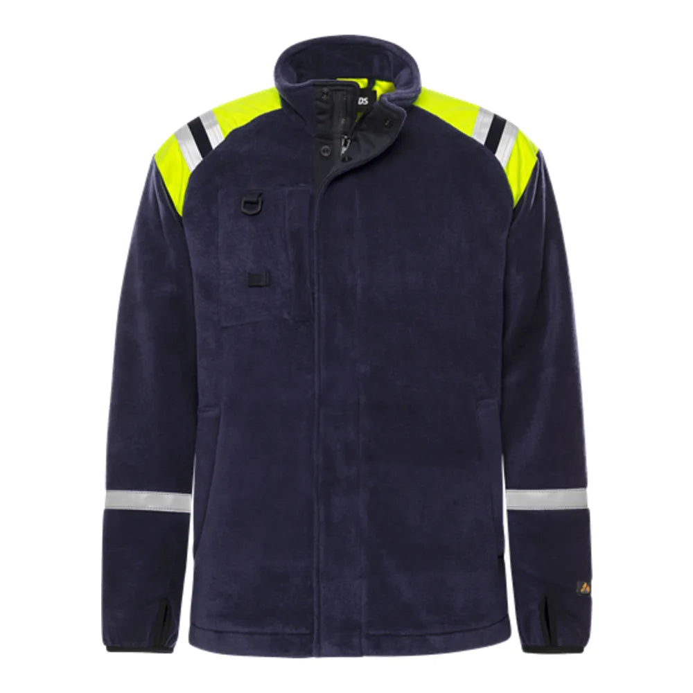 Fristads Flamestat Fleecejack 4073 Atf Marineblauw
