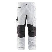 Blaklader 1095 1330 Schildersbroek Met Stretch Wit Donkergrijs
