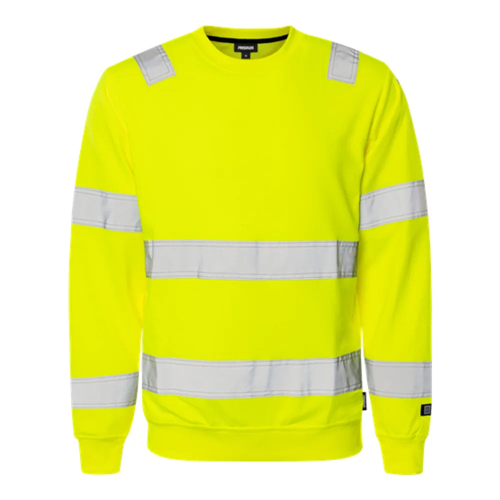 Fristads High Vis Sweatshirt Klasse 3 7446 Shv High Vis Geel