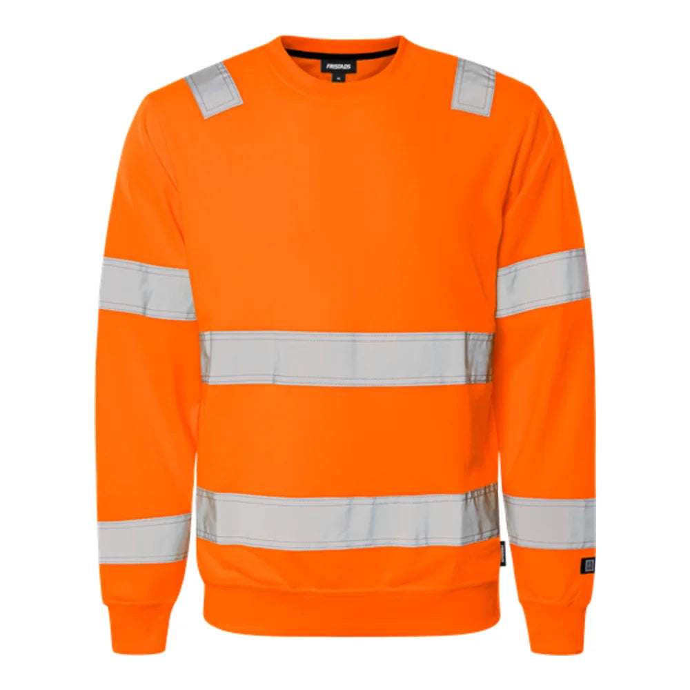 Fristads High Vis Sweatshirt Klasse 3 7446 Shv High Vis Oranje
