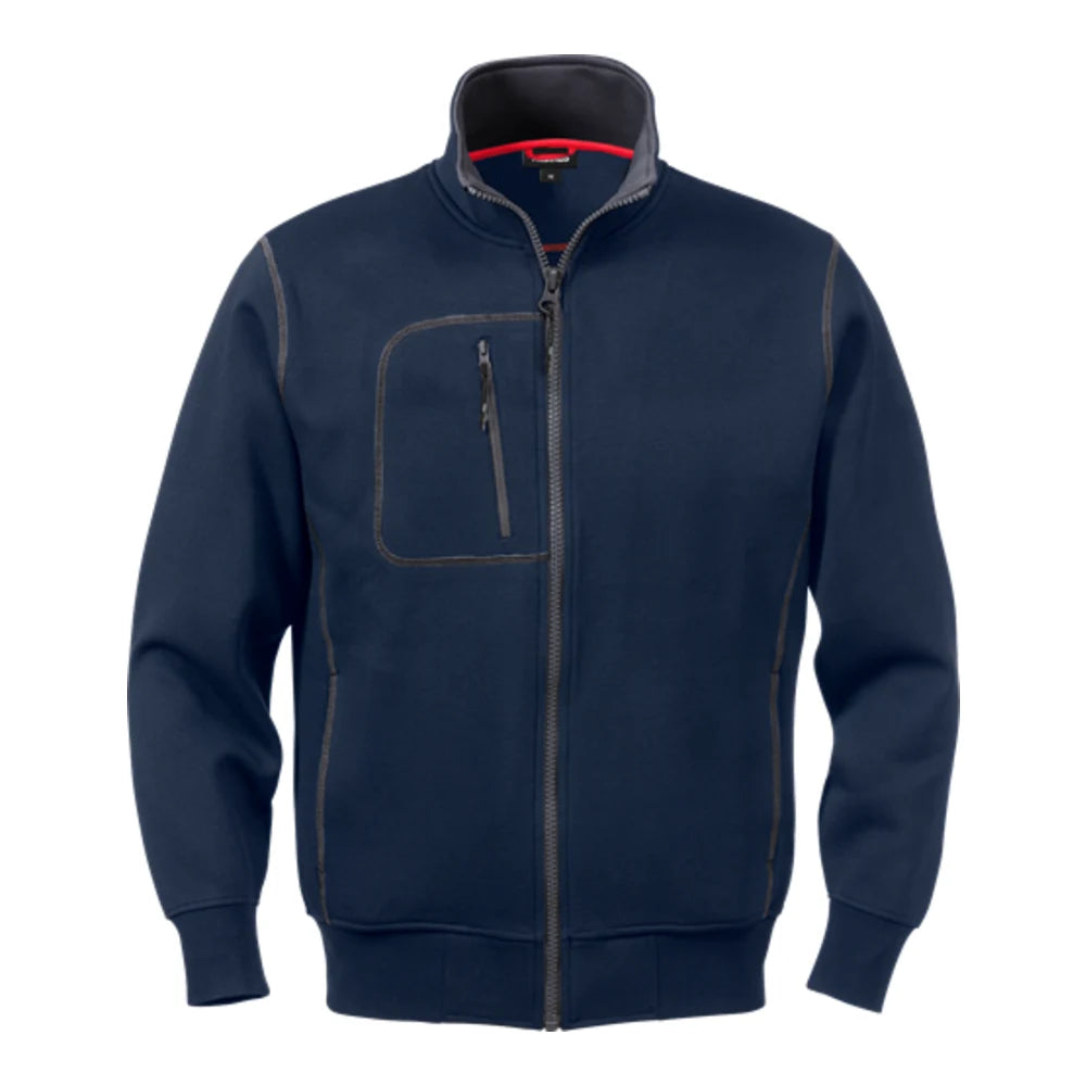 Fristads Sweatjack 1747 Df Midnight Blue