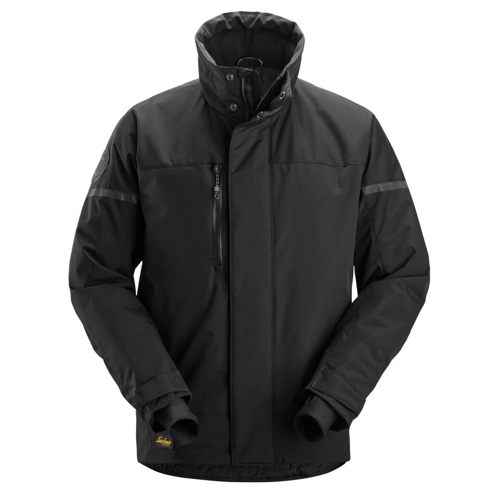 Snickers 1106 Allroundwork Geïsoleerde Werkjas 0404 Black Black