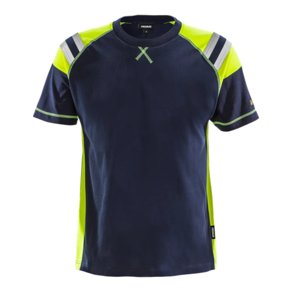 Fristads Flamestat T-Shirt 7073 Tflh Marineblauw