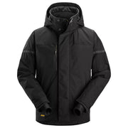 Snickers 1112 Allroundwork Waterdichte Geïsoleerde Werkjas 0404 Black Black