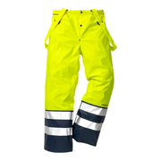 Fristads High Vis Regenbroek Klasse 2 2625 Rs High Vis Geel Marineblauw