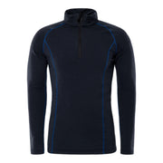 Fristads Polartec® T-Shirt Lange Mouwen Met Korte Rits 7078 Pt Zwart