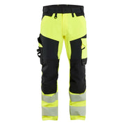 Blaklader 1124 1648 High Vis Werkbroek 4-Weg Stretch High Vis Geel Zwart