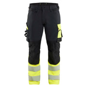 Blaklader 1126 1648 High Vis Werkbroek 4-Weg Stretch Zwart High Vis Geel