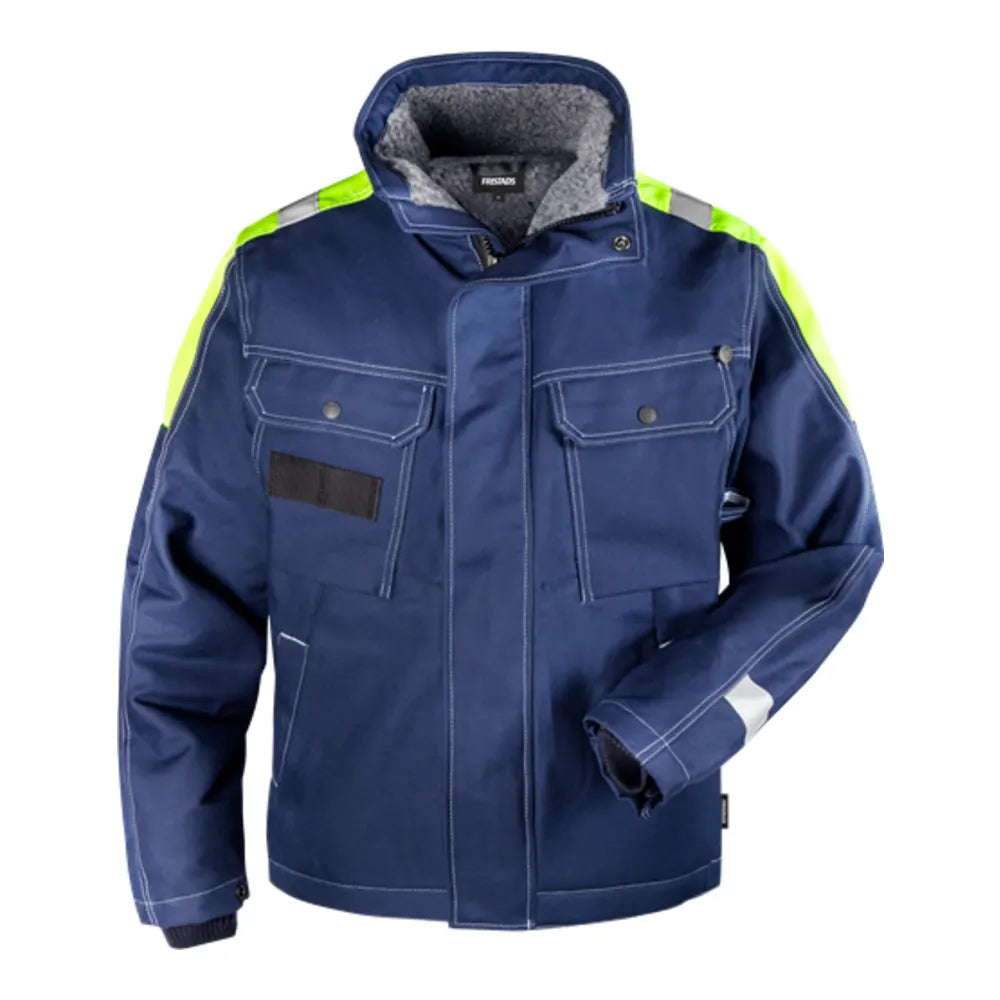Fristads Katoenen Winterjack 447 Fasi Blauw