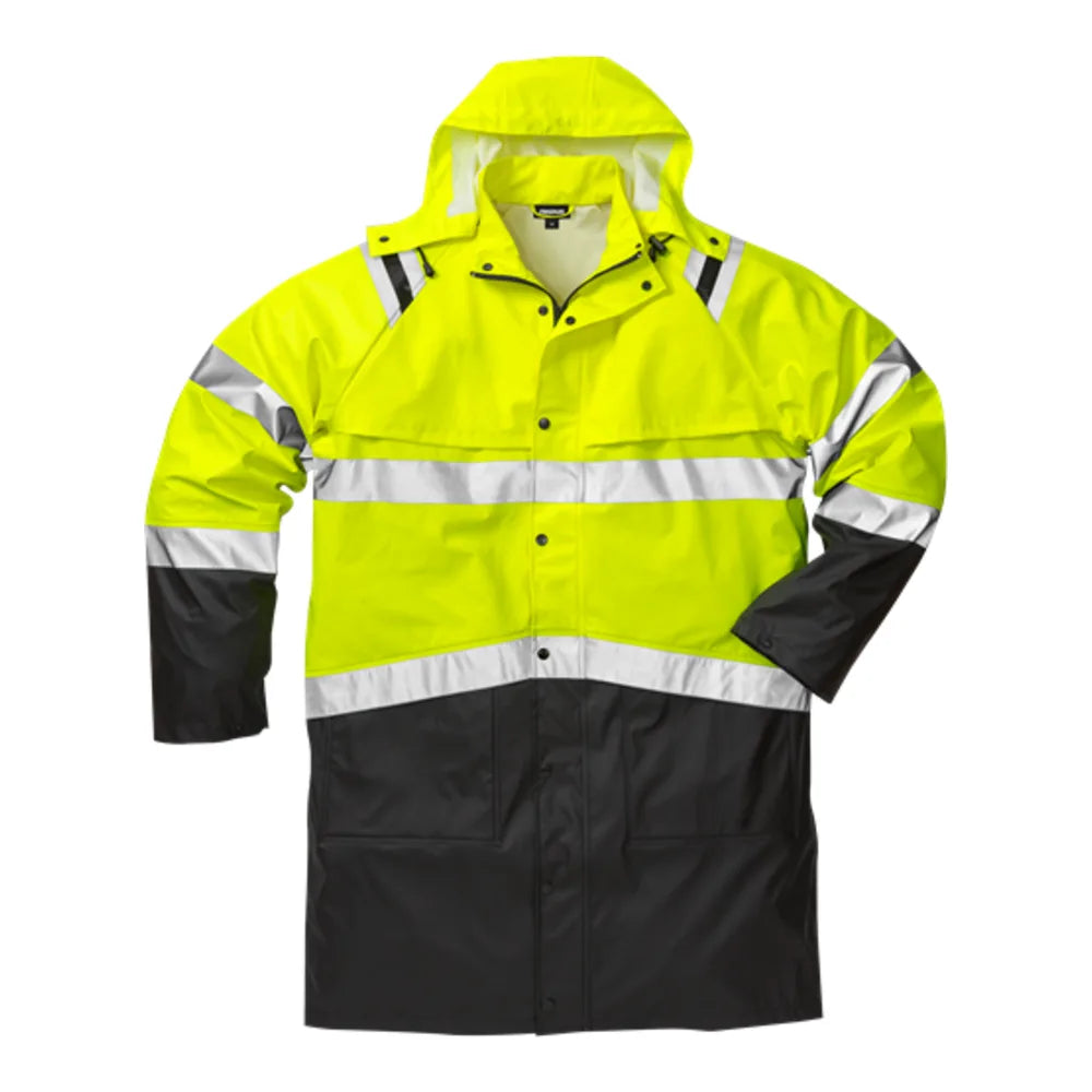 Fristads High Vis Regenjack Klasse 3 4634 Rs High Vis Geel Zwart