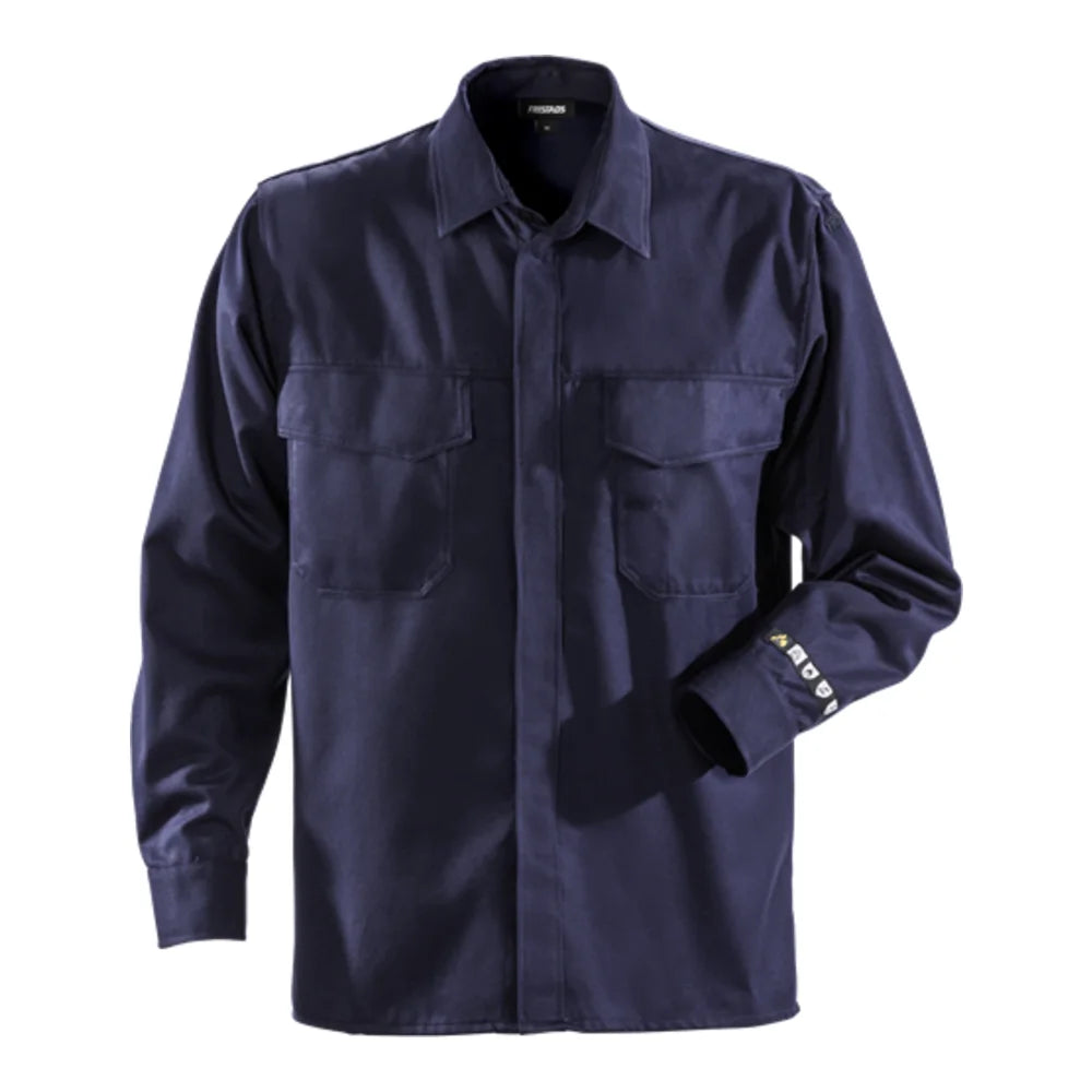 Fristads Flamestat Overhemd 7200 Ats Marineblauw