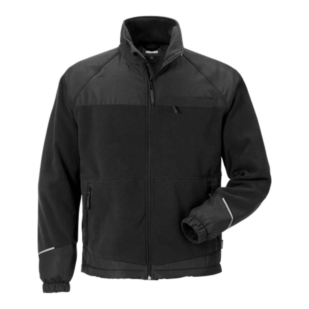 Fristads Winddicht Fleecejack 4411 Fle Zwart