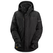 Snickers 1177 Allroundwork Waterdichte Geïsoleerde Dameswerkjas 0404 Black Black