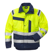 Fristads High Vis Jack Klasse 3 4026 Plu High Vis Geel Marineblauw