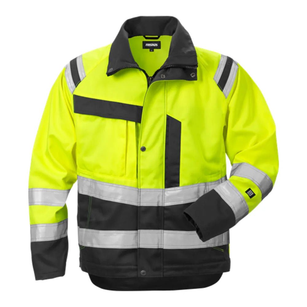 Fristads High Vis Jack Klasse 3 4026 Plu High Vis Geel Zwart