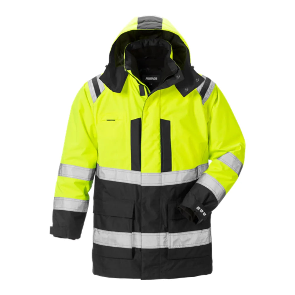 Fristads High Vis Airtech® 2-In-1 Parka Klasse 3 4036 Gtt High Vis Geel Zwart
