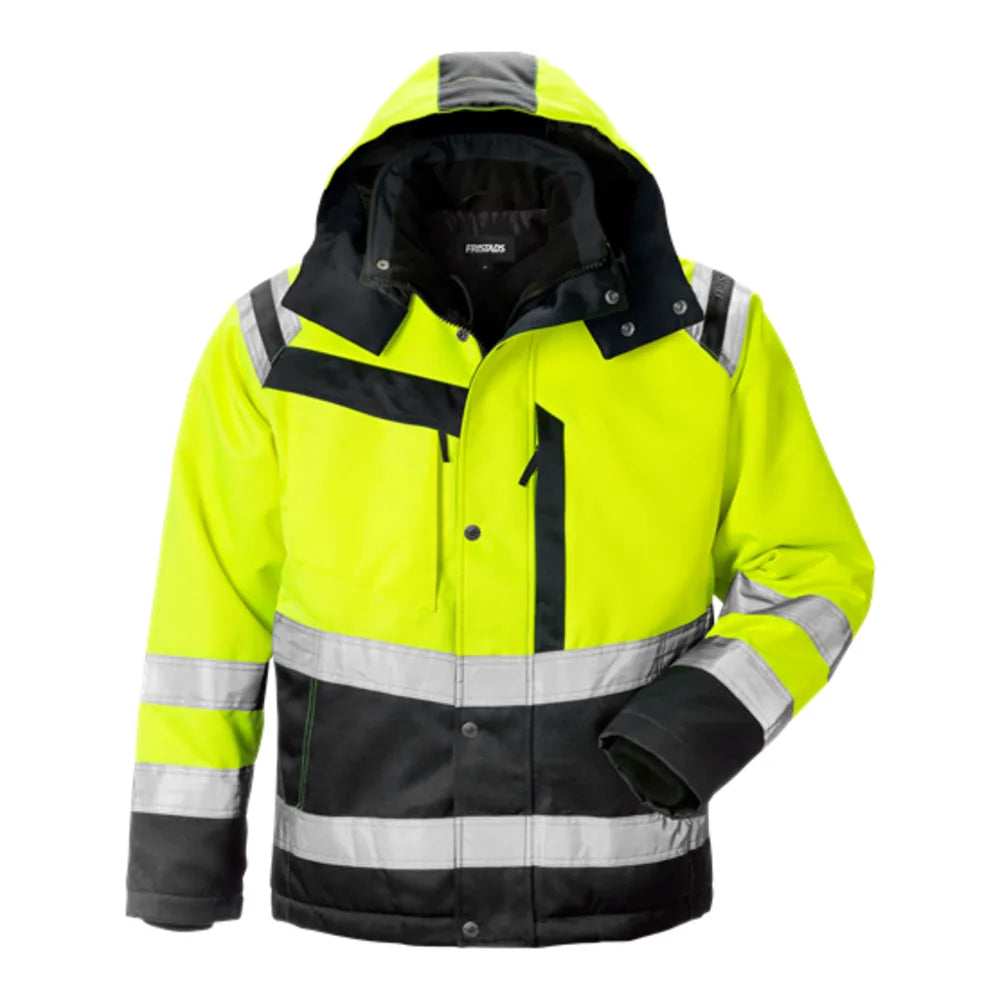 Fristads High Vis Winterjack Klasse 3 4043 Pp High Vis Geel Zwart