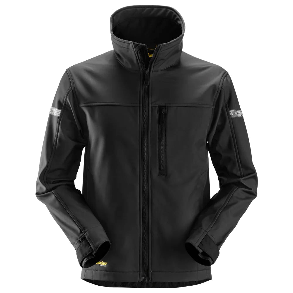 Snickers 1200 Allroundwork Softshell Werkjas 0404 Black Black